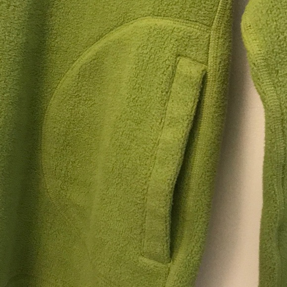 EMS Lime Green Pullover SolftvFleece Hoodie - Picture 4 of 5